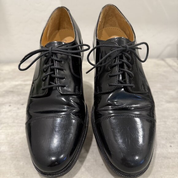 Cole Haan Caldwell Black Leather Oxford Cap Toe Lace Up 08330 Men's Size 10D - Picture 3 of 12